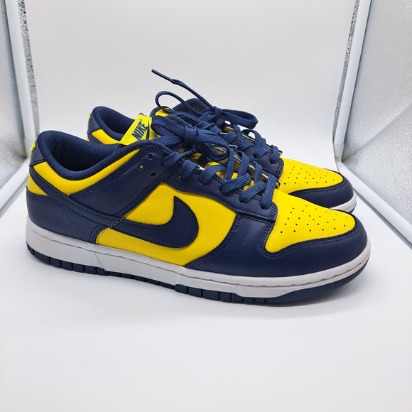 Nike Dunk Low Michigan - size 9.5