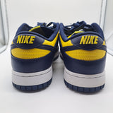 Nike Dunk Low Michigan - size 9.5