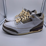 Jordan 3 A Ma Maniere White - size 12w