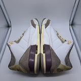 Jordan 3 A Ma Maniere White - size 12w