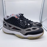 Jordan 11 Low IE Black Cement - size 11.5