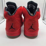 Jordan 5 Red Suede - size 8