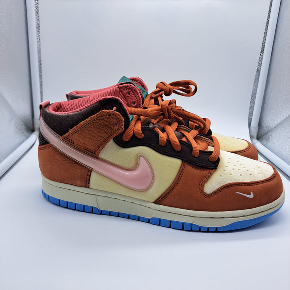 Nike Dunk Mid Social Status Chocolate Milk - size 8