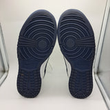 Nike Dunk Low White Midnight Navy - size 10