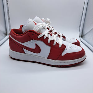 Jordan 1 Low Gym Red White - size 6.5y