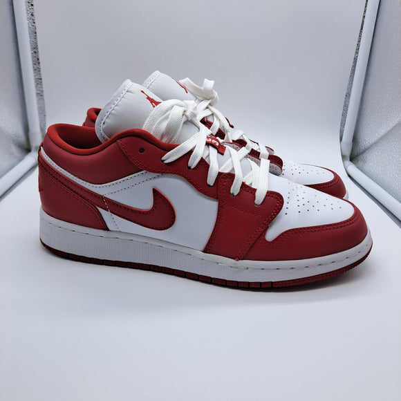Jordan 1 Low Gym Red White - size 6.5y