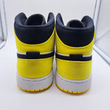 Jordan 1 Mid Yellow Toe Black - size 12