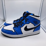Jordan 1 Mid Signal Blue - size 11.5
