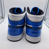 Jordan 1 Mid Signal Blue - size 11.5