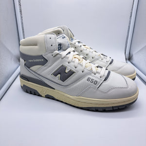 New Balance 650 Aime Leon Dore White Grey - size 11.5
