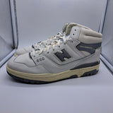 New Balance 650 Aime Leon Dore White Grey - size 11.5