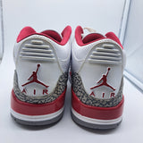 Jordan 3 Cardinal Red - size 10.5