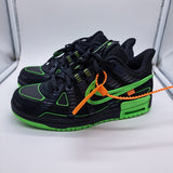 Off-White Rubber Dunk Green Strike - size 6
