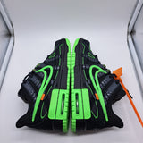 Off-White Rubber Dunk Green Strike - size 6