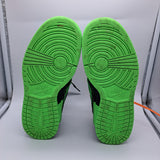 Off-White Rubber Dunk Green Strike - size 6