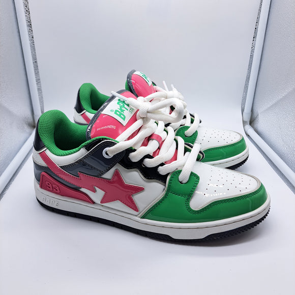 Bape Sk8 Sta #2 M1 Green Multi - size 10