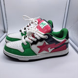 Bape Sk8 Sta #2 M1 Green Multi - size 10