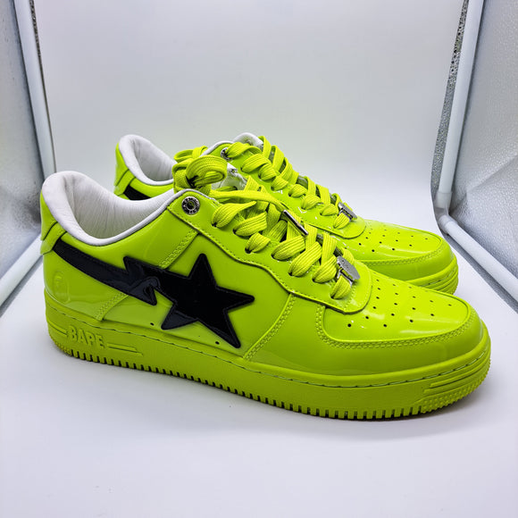 Bape Sta #2 Yellow Patent - size 9.5