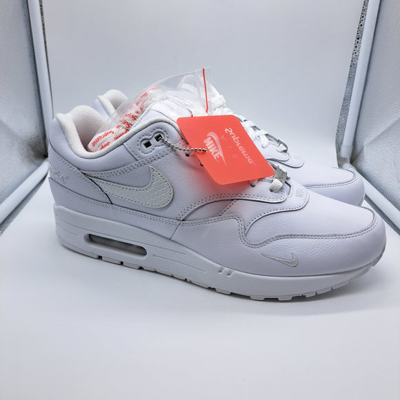 Nike Supreme Air Max 1 White - size 10.5