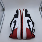 Jordan 1 Low Black Toe - size 8.5
