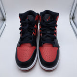 Jordan 1 Mid Banned Red (2020) - size 6y