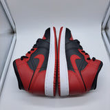 Jordan 1 Mid Banned Red (2020) - size 6y