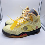 Jordan 5 Off-White Sail - size 7