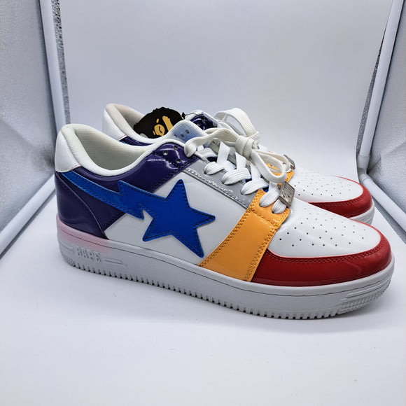 Bape Sta Low Crazy White - size 10