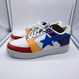 Bape Sta Low Crazy White - size 10