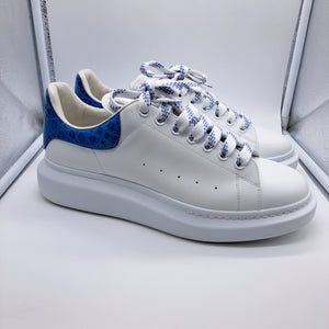 Alexander McQueen White/Ultramarine - size 44(11 US)