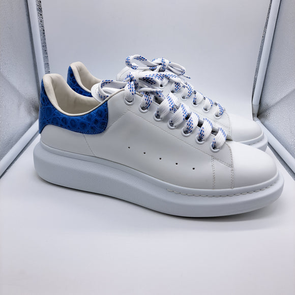 Alexander McQueen White/Ultramarine - size 44(11 US)