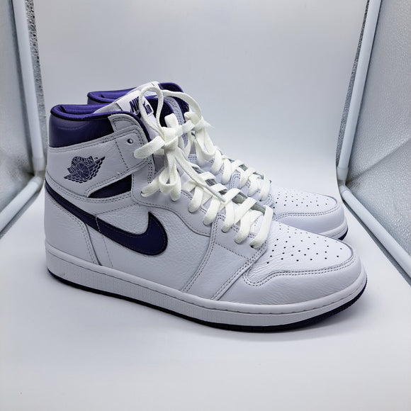 Jordan 1 Court Purple - size 10.5w