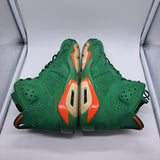 Jordan 6 Gatorade Green - size 9.5