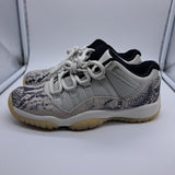 Jordan 11 Low Snake Light Bone - size 7y