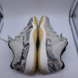 Jordan 11 Low Snake Light Bone - size 7y