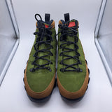 Jordan 9 Boot NRG Military Brown Legion Green - size 131