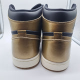 Jordan 1 Metallic Gold Sail - size 14