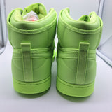 Jordan 1 AJKO Billie Eilish Ghost Green - size 14w