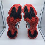 Jordan 11 Low IE White Gym Red - size 10