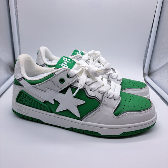 BAPE Sk8 Sta #1 Green - size 9.5