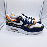Nike Air Max 1 PRM Denim Leopard - size 11.5