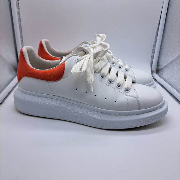 Alexander McQueen Oversized Off White Orange - size 42.5(9.5US)