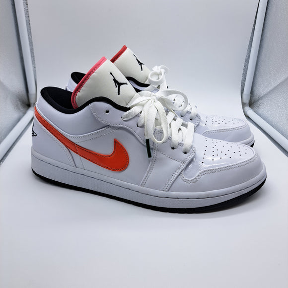 Jordan 1 Low White Multi-Color - size 9