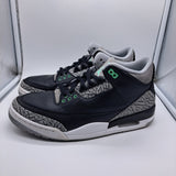 Jordan 3 Green Glow - size 9.5