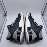 Jordan 3 Green Glow - size 9.5