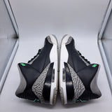 Jordan 3 Green Glow - size 9.5