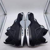 Jordan 4 Black Canvas - size 10.5
