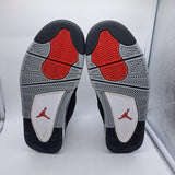 Jordan 4 Black Canvas - size 10.5