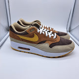 Nike Air Max 1 Duck Pecan Yellow Ochre - size 11
