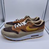 Nike Air Max 1 Duck Pecan Yellow Ochre - size 11